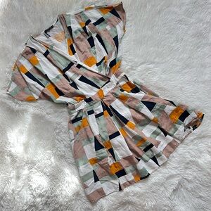 FRNCH Multicolor Abstract Dress Size S/M
